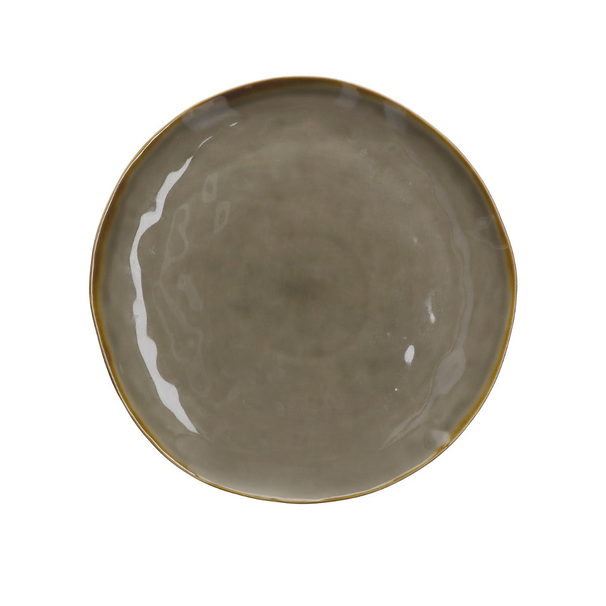 PIATTO PIANO DIAMETRO 27CM GRIGIO/TORTORA LINEA CONCERTO