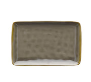 VASSOIO RETTANGOLARE GRIGIO/TORTORA 20X13CM CONCERTO