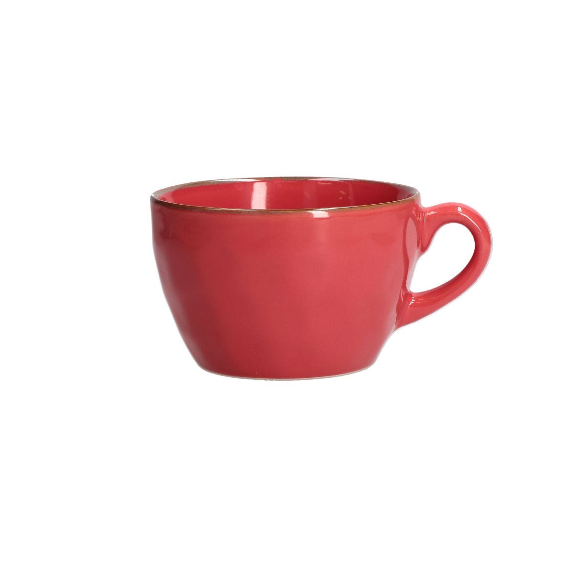TAZZA DA COLAZIONE ROSSO CORALLO CONCERTO 420CC