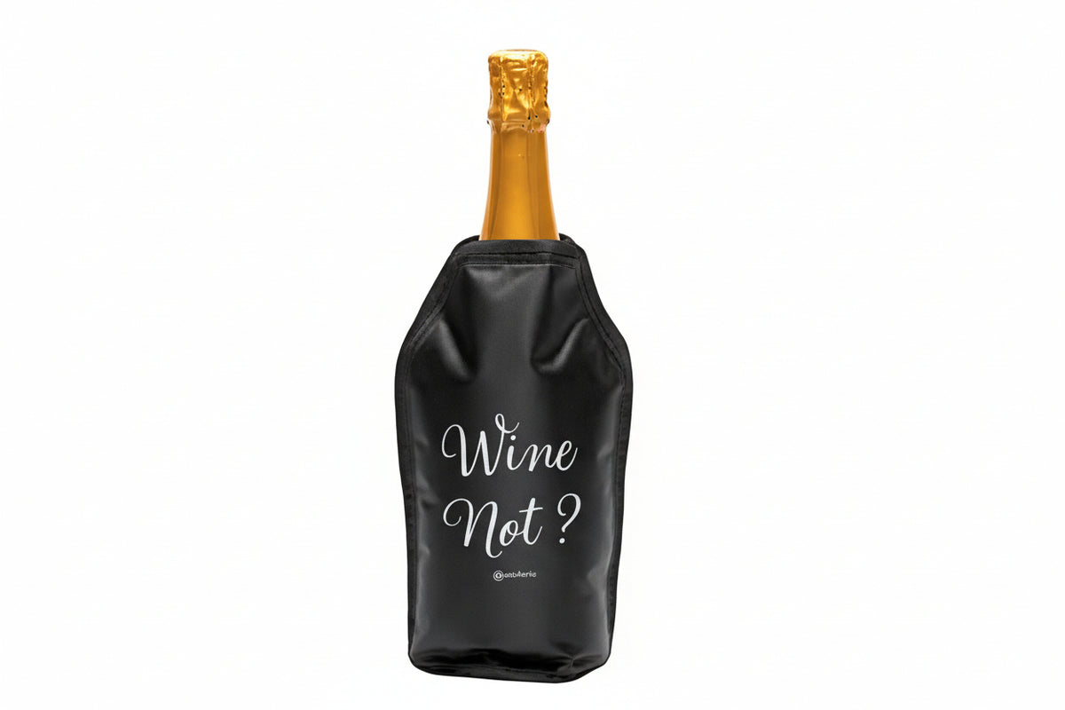 Raffredda Bottiglie Wine Black Nylon 23 cm PIU FORTY
