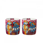 SET 2 TAZZINE CAFFE' ESPRESSINI 100ML LOVE HEARTS ARARAS