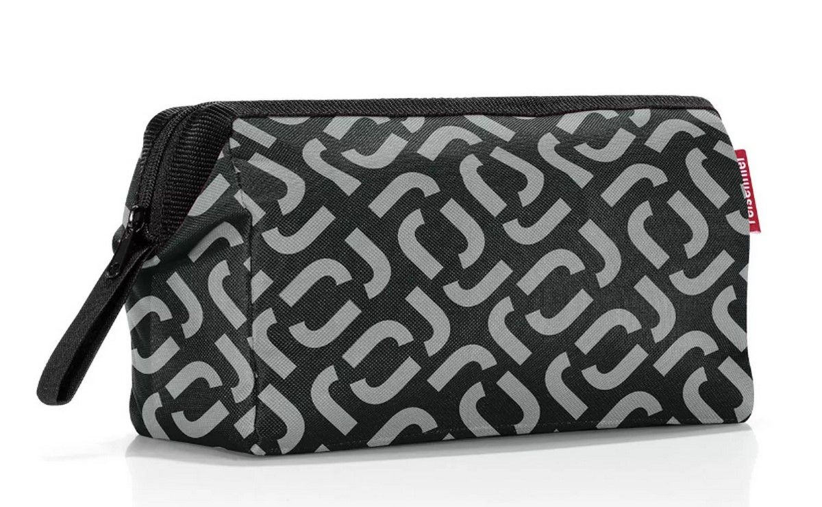 ASTUCCIO TROUSSE TRAVELCOSMETIC SIGNATURE BLACK 26X18X13,5 CM