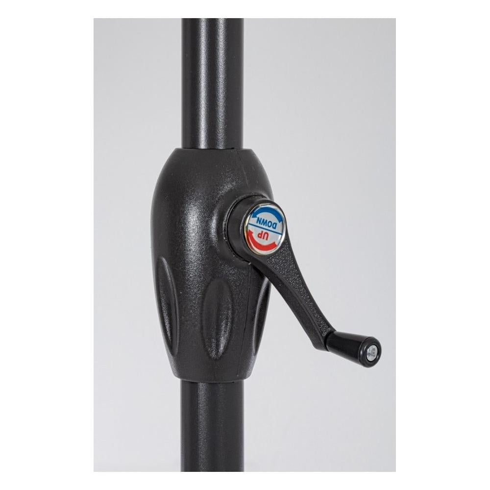 OMBRELLONE MEZZALUNA KALIFE Ø 270CM ECRU