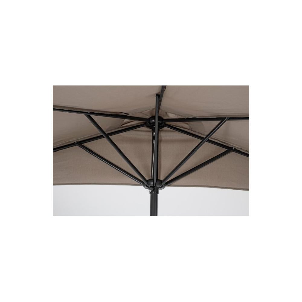 OMBRELLONE MEZZALUNA KALIFE Ø 270CM TORTORA