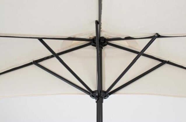 OMBRELLONE MEZZALUNA KALIFE Ø 270CM ECRU