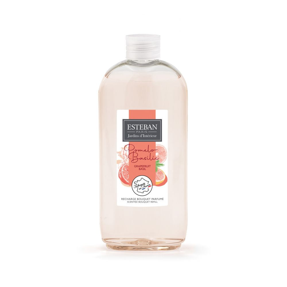 RICARICA 300ML DIFFUSORE FIORE PROFUMATO POMELO BASILIC