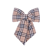 FIOCCO IN TARTAN APPENDIBILE 40x40CM BEIGE
