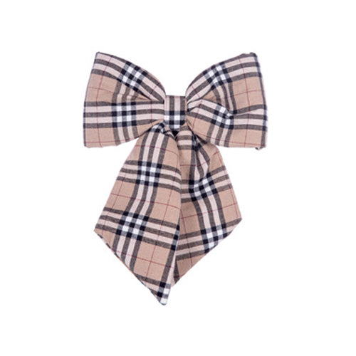 FIOCCO IN TARTAN APPENDIBILE 40x40CM BEIGE