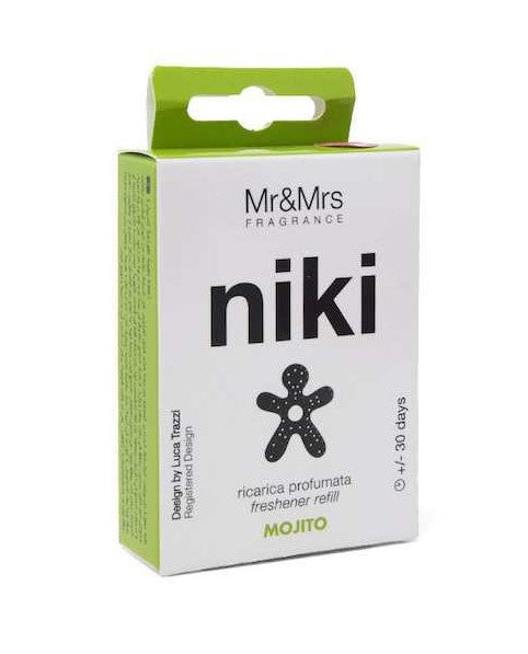 RICARICA PROFUMO PER AUTO NIKI VELVET MOJITO