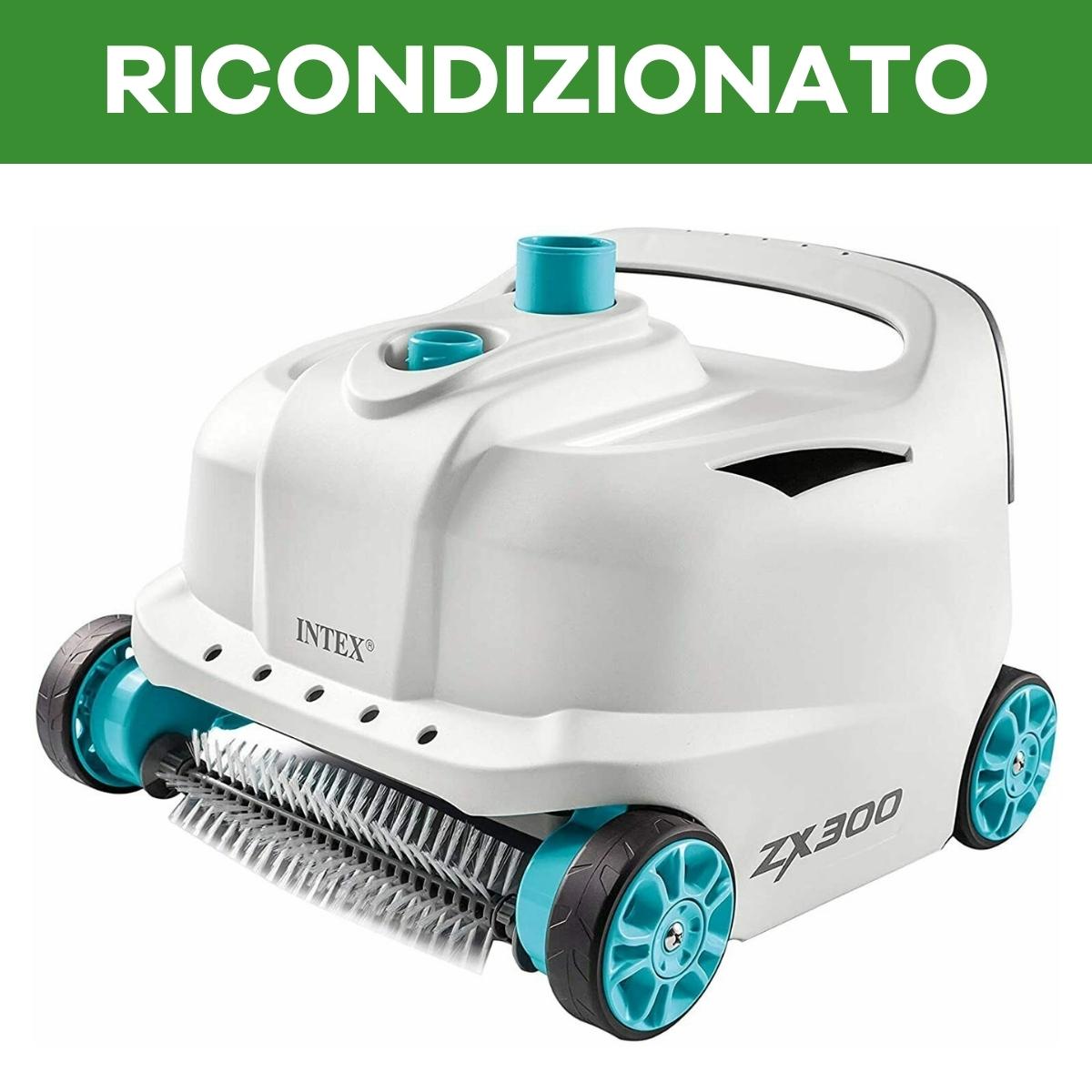 RICONDIZIONATO - ROBOT PULITORE ZX300 PARETI+FONDO DELUXE AUTOMATIC POOL CLEANER