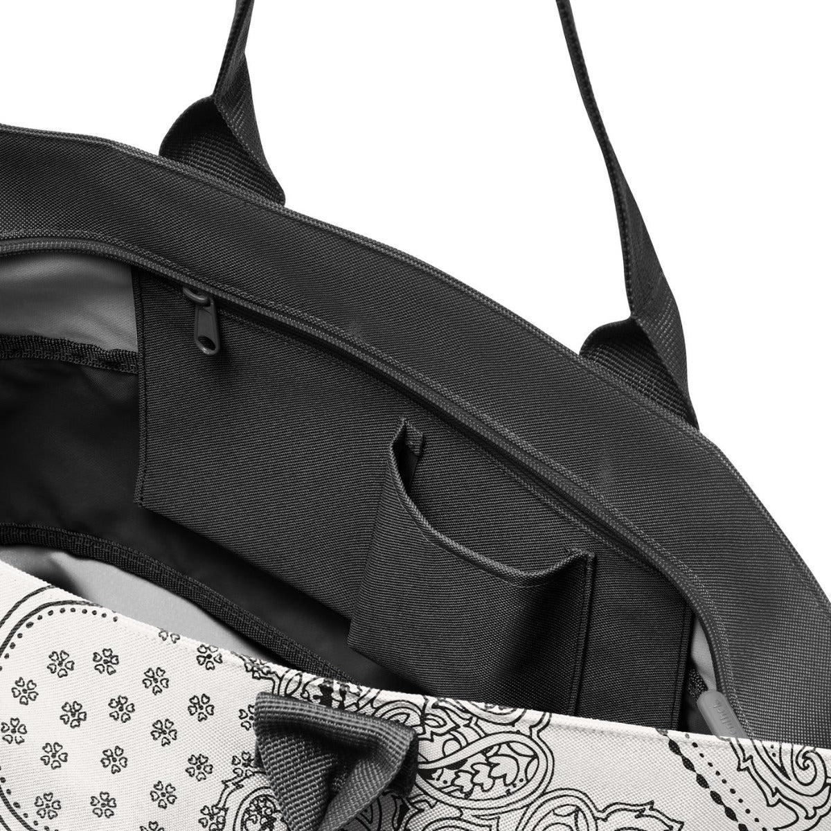 BORSA SHOPPER E1 BANDANA WHITE
