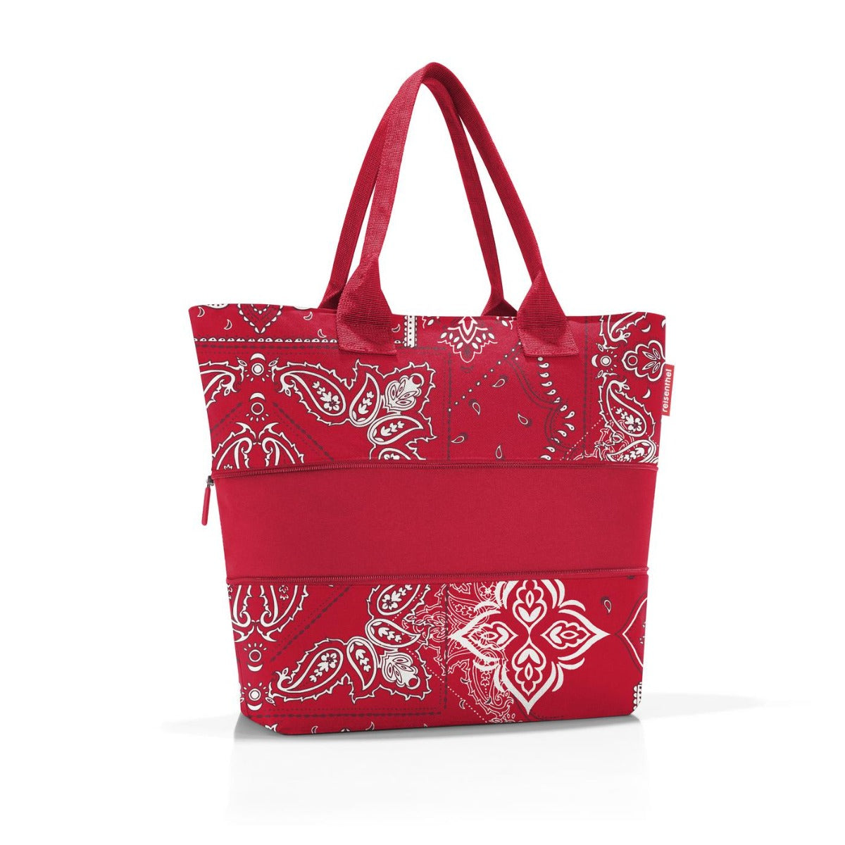 BORSA SHOPPER E1 BANDANA RED