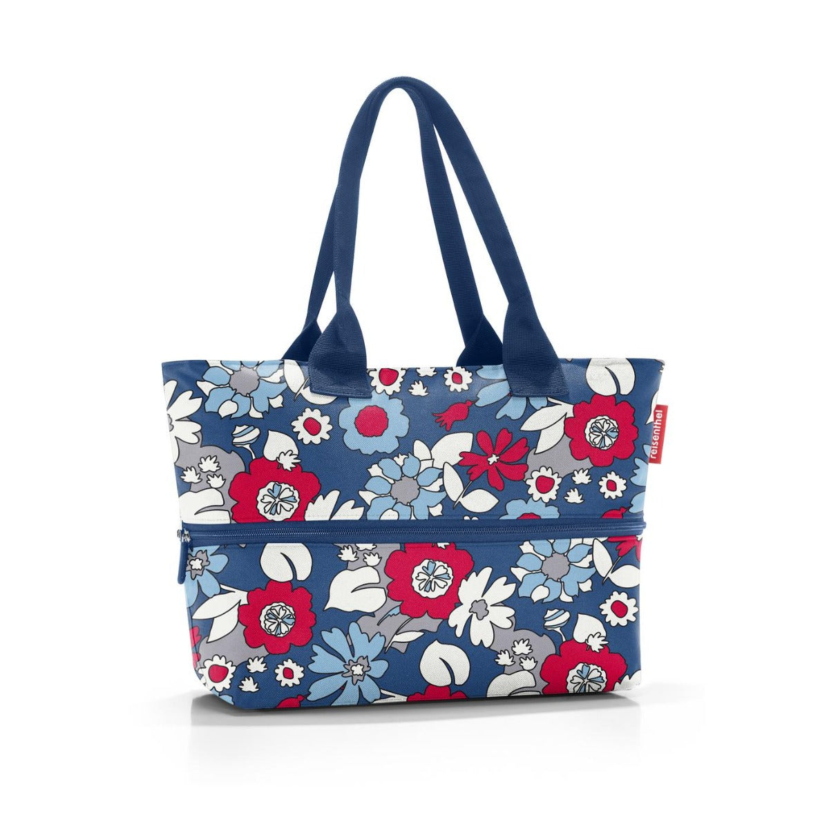 BORSA SHOPPER E1 FLORIST INDIGO