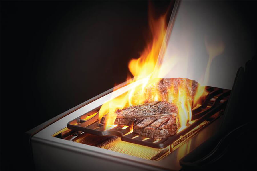 BARBECUE A GAS NAPOLEON ROGUE SPECIAL EDITION CON 3+2 FUOCHI E INFRAROSSI