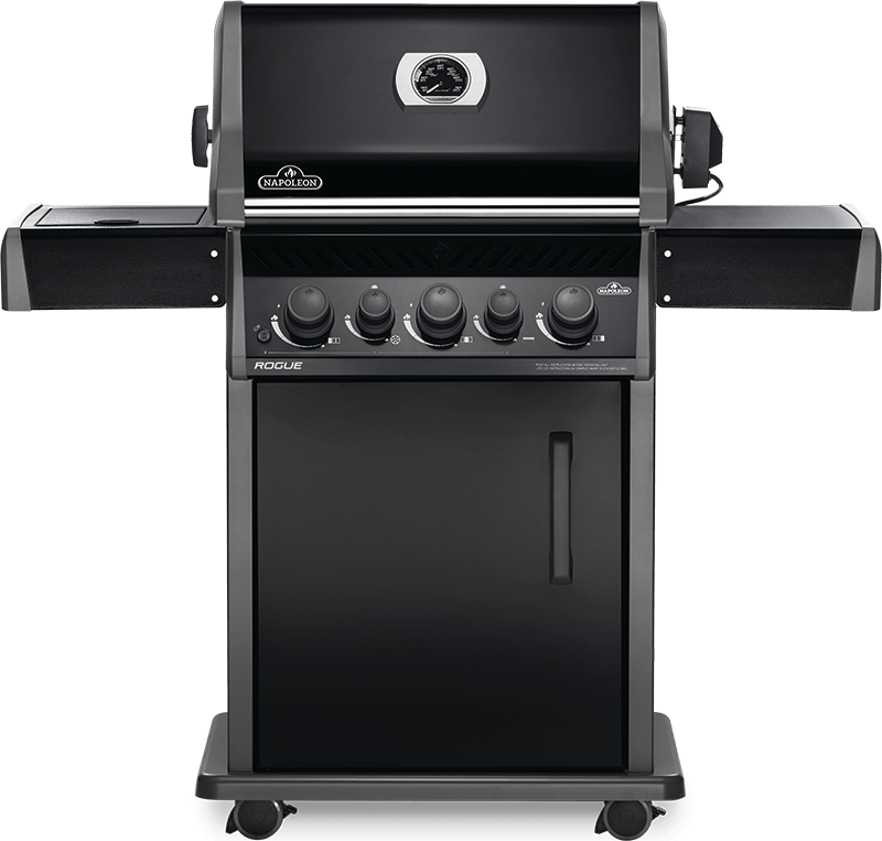 BARBECUE NAPOLEON ROGUE 425 CON 3+2 FUOCHI E KIT GIRARROSTO