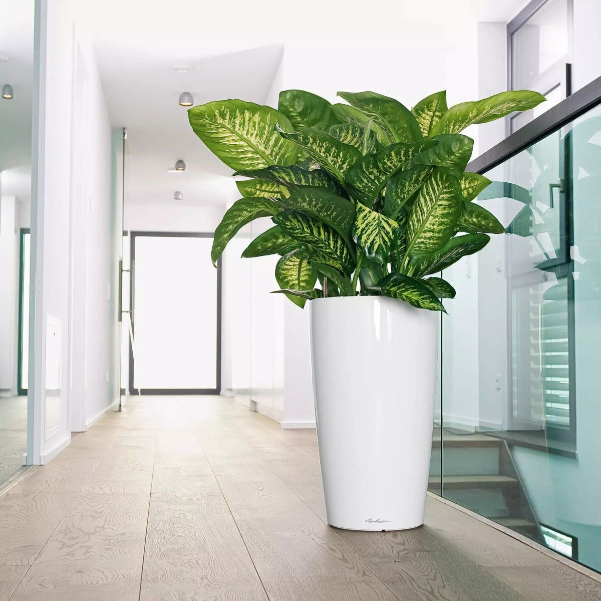 VASO RONDO PREMIUM D40X75 CM BIANCO LUCIDO
