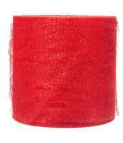 ROTOLO TULLE SPARKLING ROSSO 12,5XMT.100