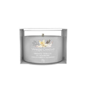 CANDELA VOTIVE IN VETRO SINGOLA SMOKED VANILLA & CASHMERE