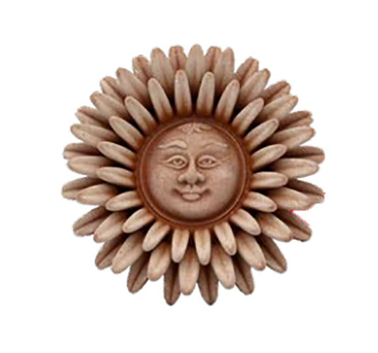 DECORAZIONE SOLE PETALI CM.20 MARGHERITA IN TERRACOTTA