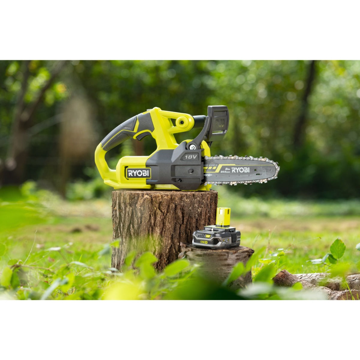 ELETTROSEGA COMPATTA 18V BARRA 20CM CON BATTERIA 2,5AH RYOBI - RY18CS20A-125