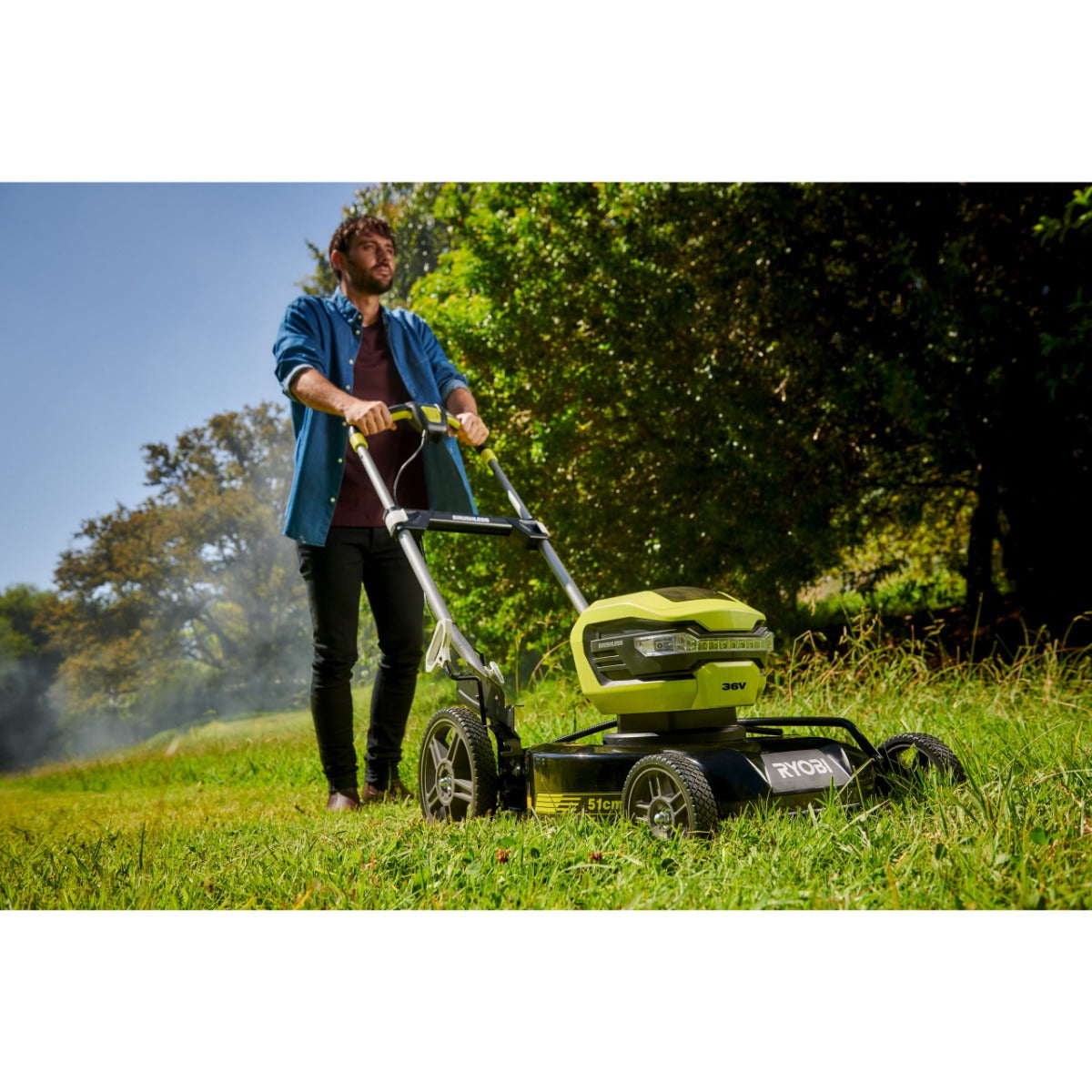 TOSAERBA SOLO MULCHING BRUSHLESS 36V (1X 4.0AH), TAGLIO 51CM