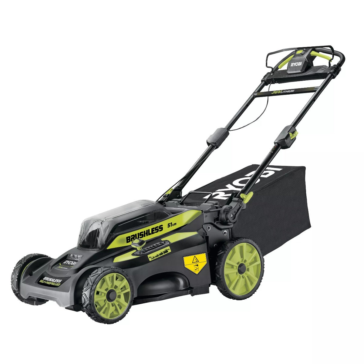 TOSAERBA BRUSHLESS 36V (1X 6.0AH), TAGLIO 51CM RY36LMX51A