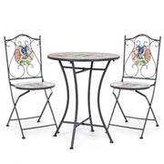 SET BISTROT PALOMA TAVOLO 60CM + 2 SEDIE