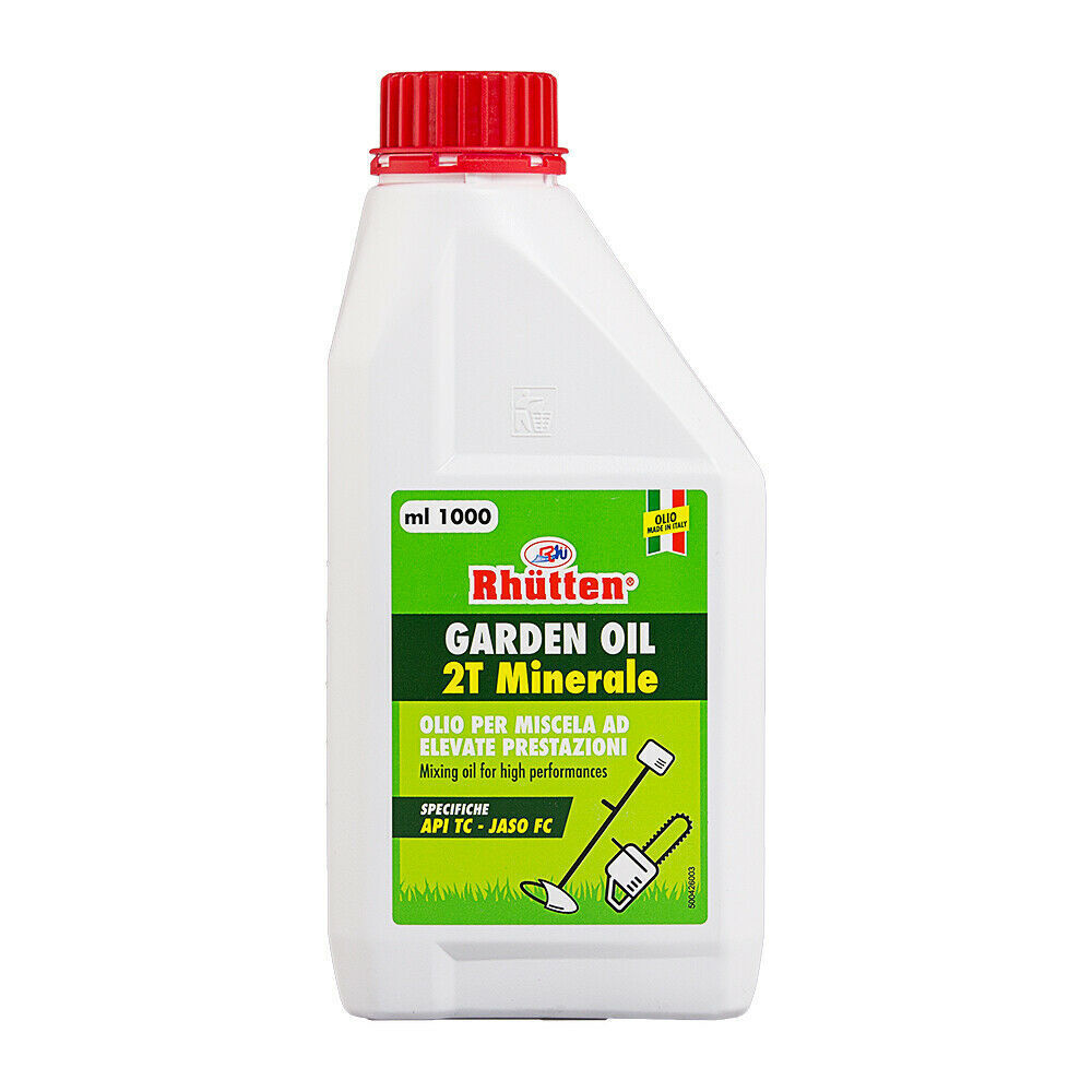 OLIO GARDEN MINERAL PER MISCELA AD ELEVATE PRESTAZIONI 2 TEMPI 1 LT