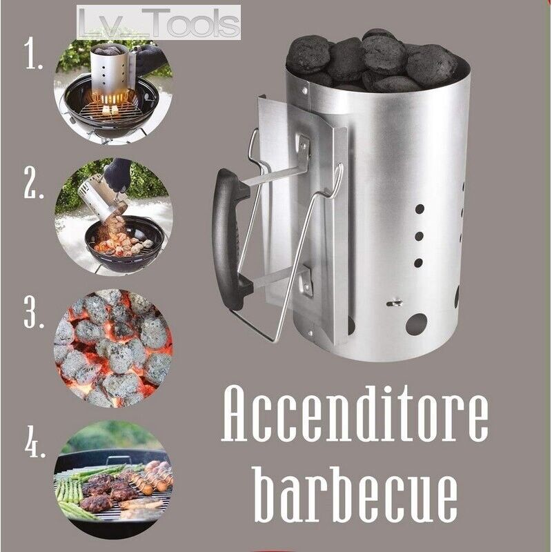 KIT CIMINIERA MASTERCOOK ACCENDITORE PER BARBECUE