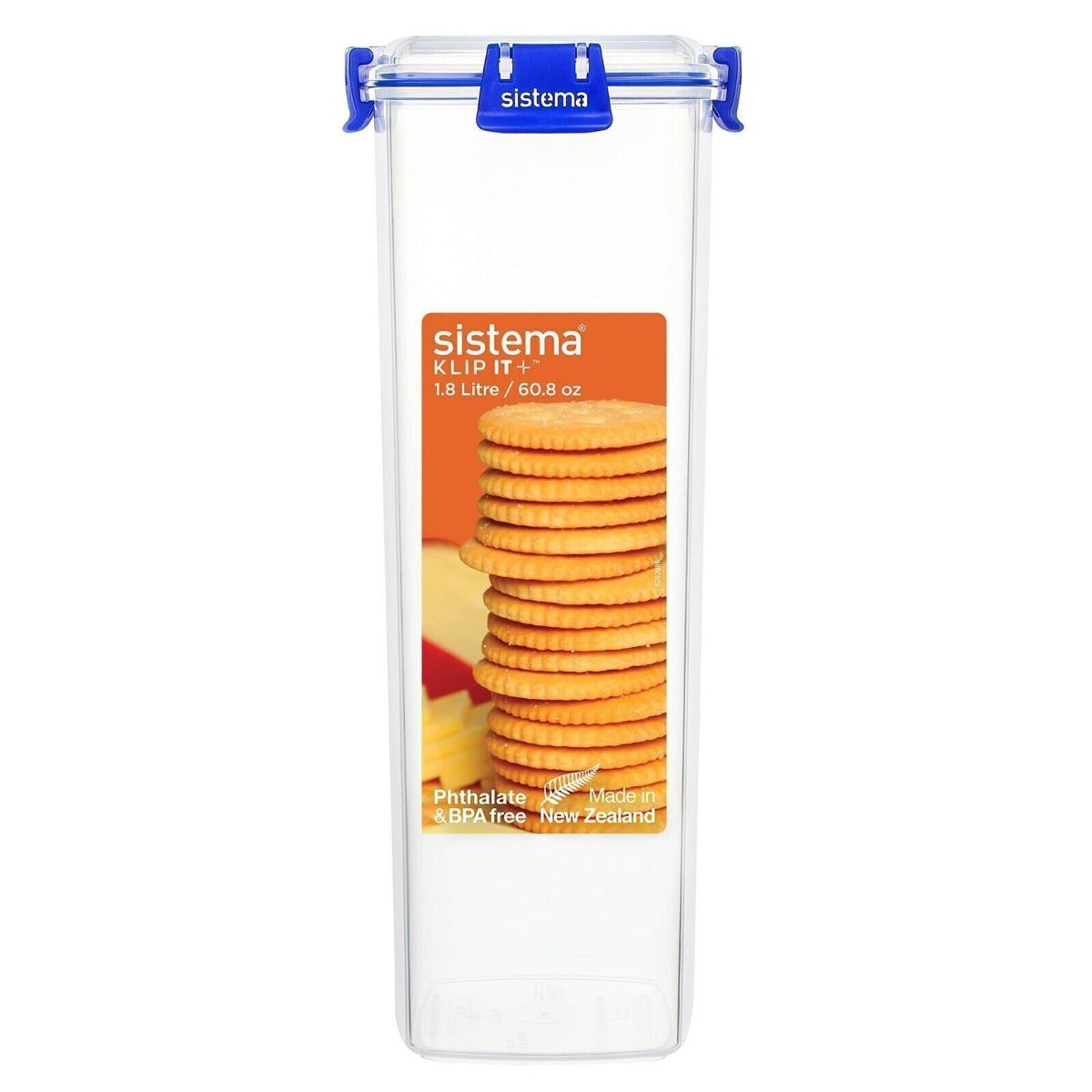 CONTENITORE QUADRATO KLIP IT PLUS 1,8 L