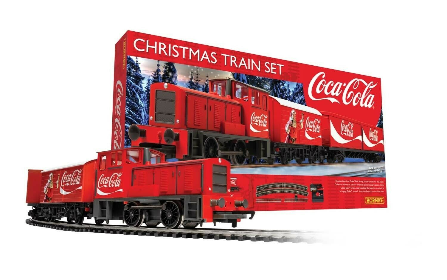 TRENO DELLA COCA COLA - CHRISTMAS TRAIN SET COCA COLA