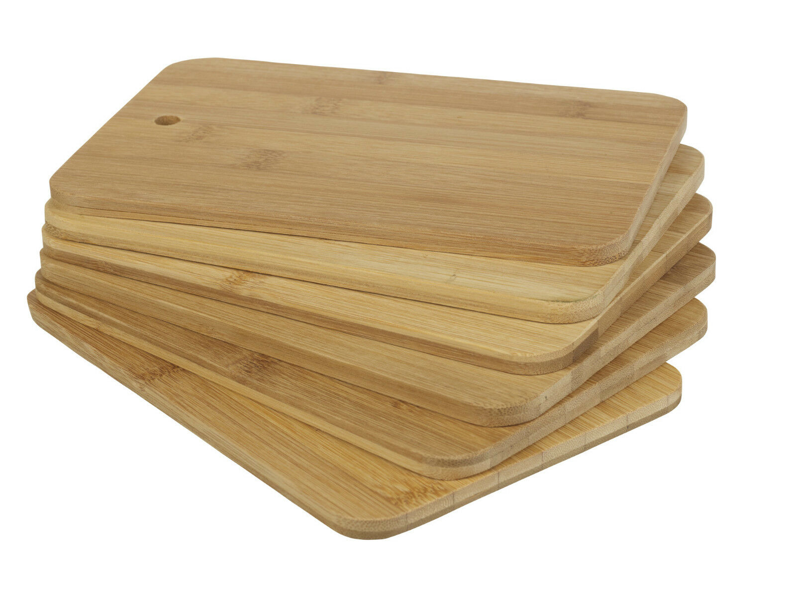 SET 6 TEGLIERI IN BAMBOO CON SUPPORTO 21X14CM