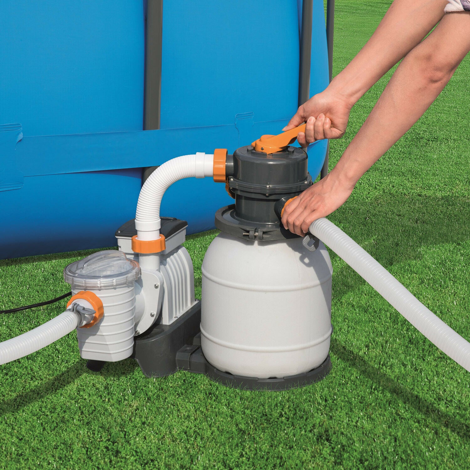POMPA FILTRO SABBIA DA 3785LT/H PER PISCINA BESTWAY