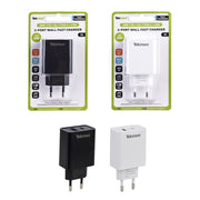 CARICABATTERIE RAPIDO 20W USB USB-C DA PARETE TEKMEE