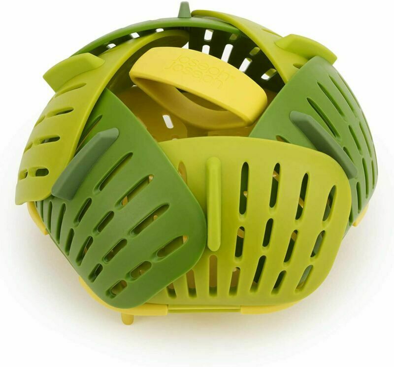 CESTELLO PIEGHEVOLE PER COTTURA VAPORE BLOOM VERDE