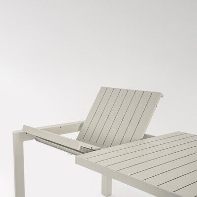 TAVOLO ALLUNGABILE KIPLIN TORTORA 180-240X100CM