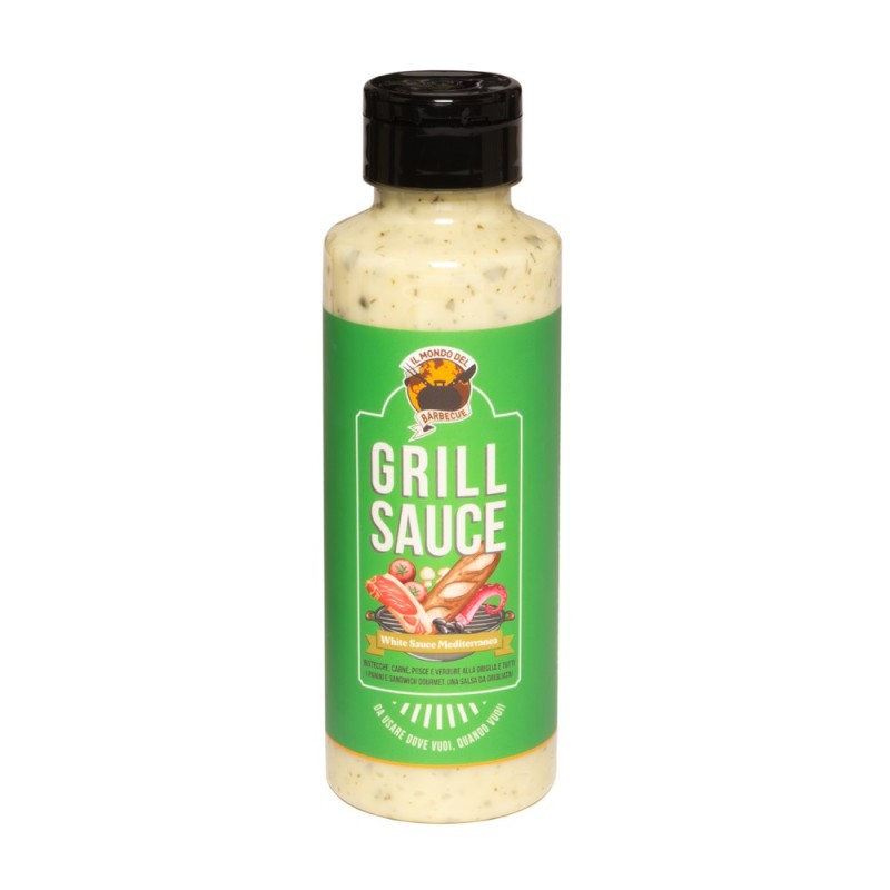 Salsa Grill White Mediterranea MDB IL MONDO DEL BARBECUE