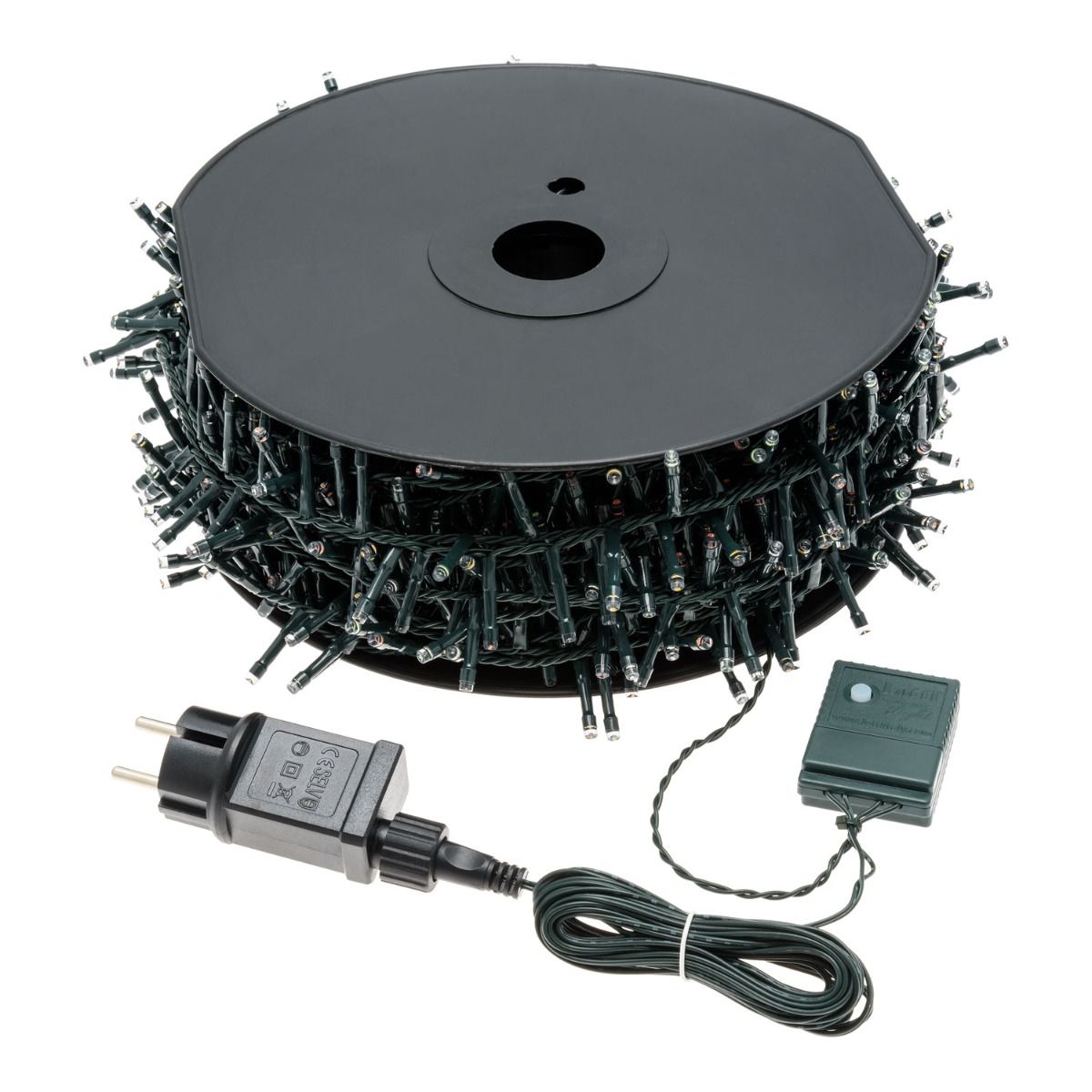 CATENA MINICLUSTER 4+60,5MT - D6 CM X 5 MM 3000 LED BIANCO CALDO