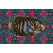 Tovaglietta All'Americana Fish Gold 44x30 cm - immagine 1