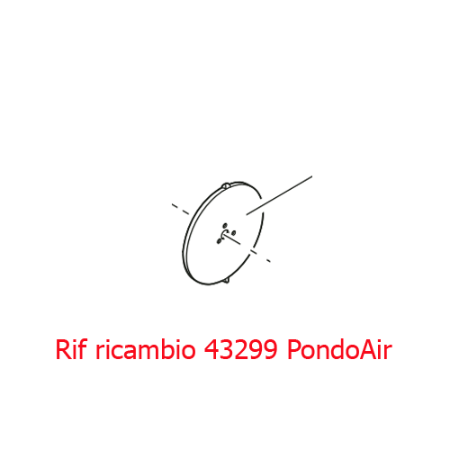 MEMBRANE DI RICAMBIO ADATTE PER POMPE PONTEC PONDOAIR SET 1800