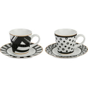 SET 2 TAZZINE DA CAFFE OPTICAL