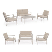 SET SALOTTO CON CUSCINI KONNOR RASTIN 4 PEZZI