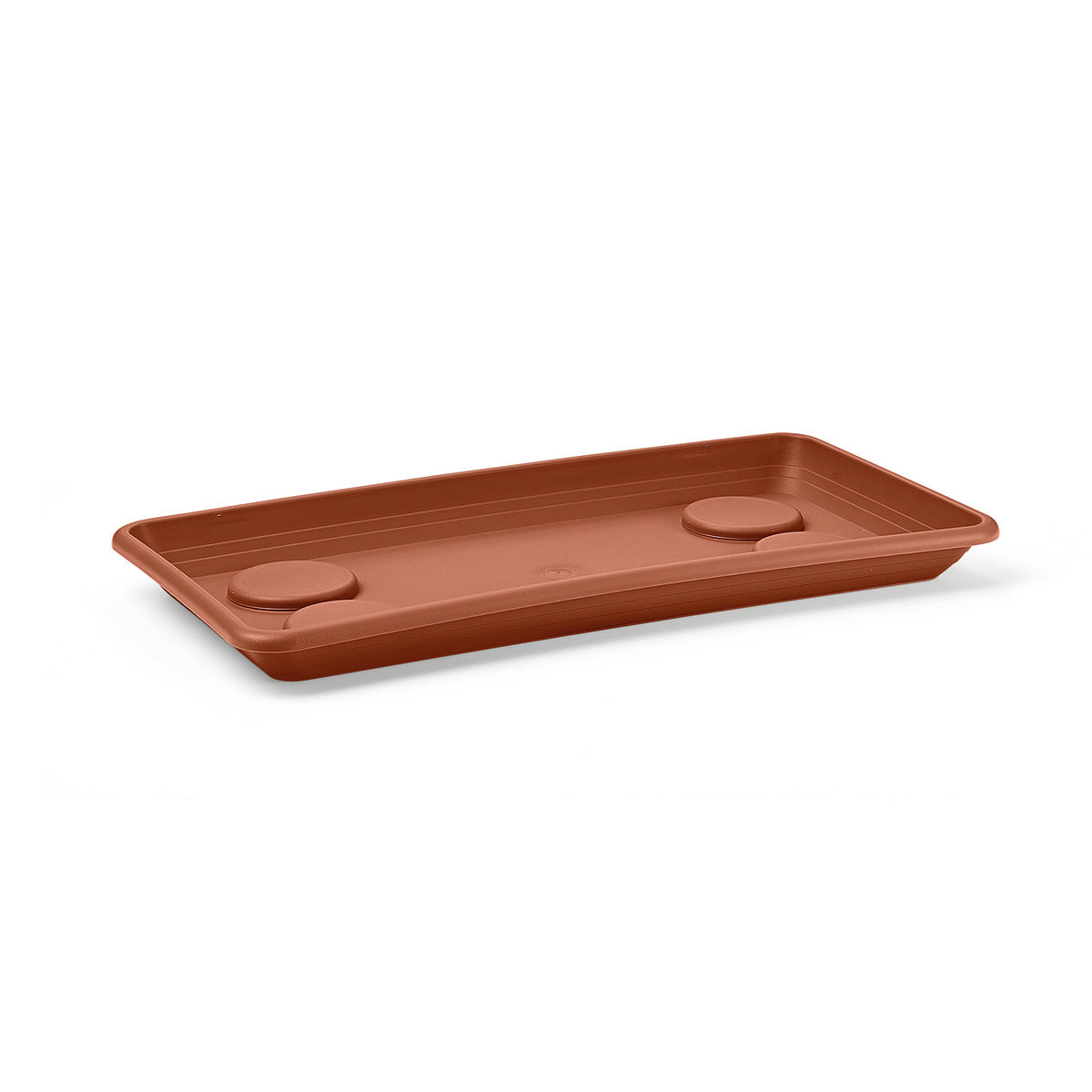 SOTTOFIORIERA RETTANGOLARE ANTHEA 55CM TERRACOTTA