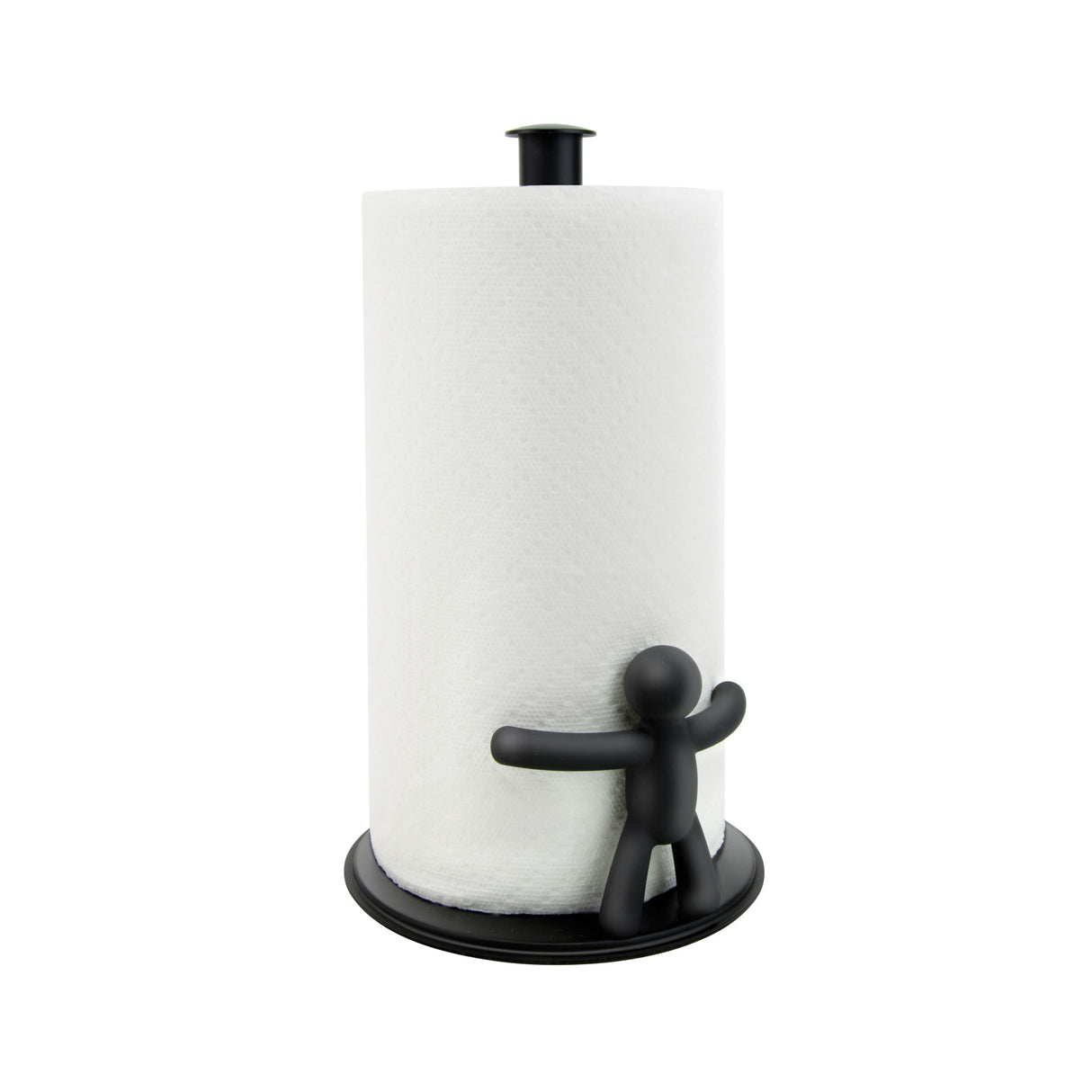 Porta Rotolo Carta Buddy 19x18x34cm Nero Umbra