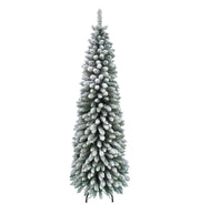 ALBERO DI NATALE 210CM SLIM TOSCANA INNEVATO