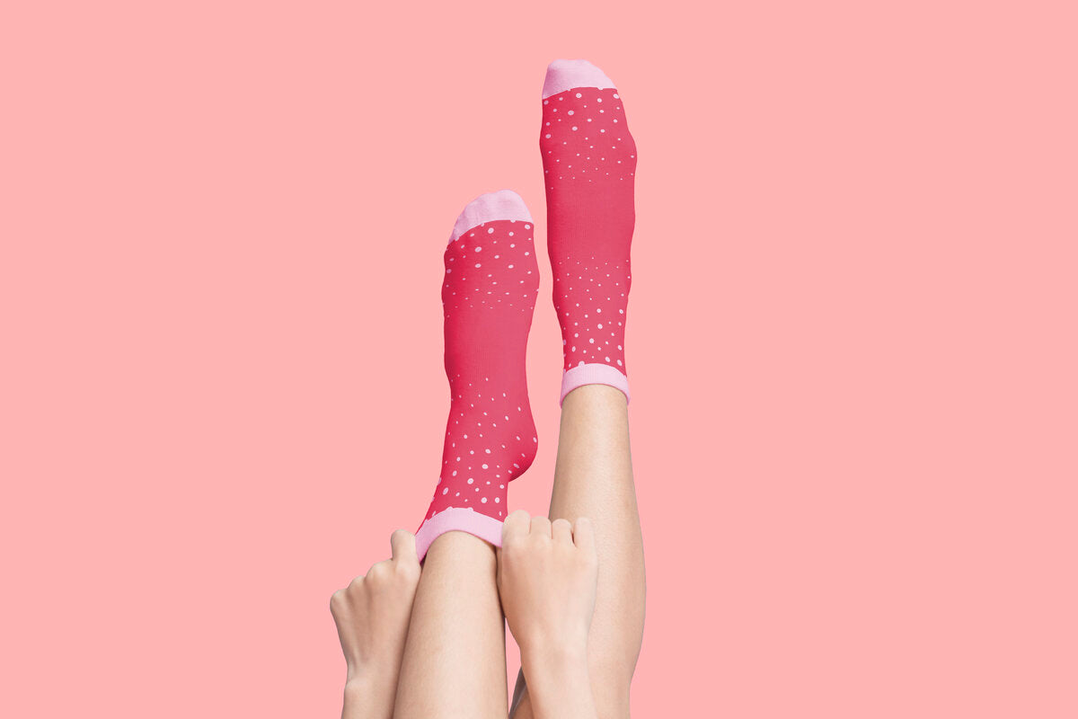 CALZINI ALLA SODA - CILIEGIA ROSA