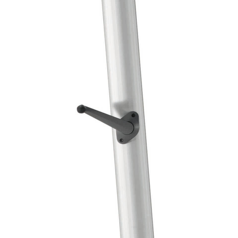 OMBRELLONE RETRATTILE GLATZ SOMBRANO S 3,5X3,5 MT SM420 GRIGIO