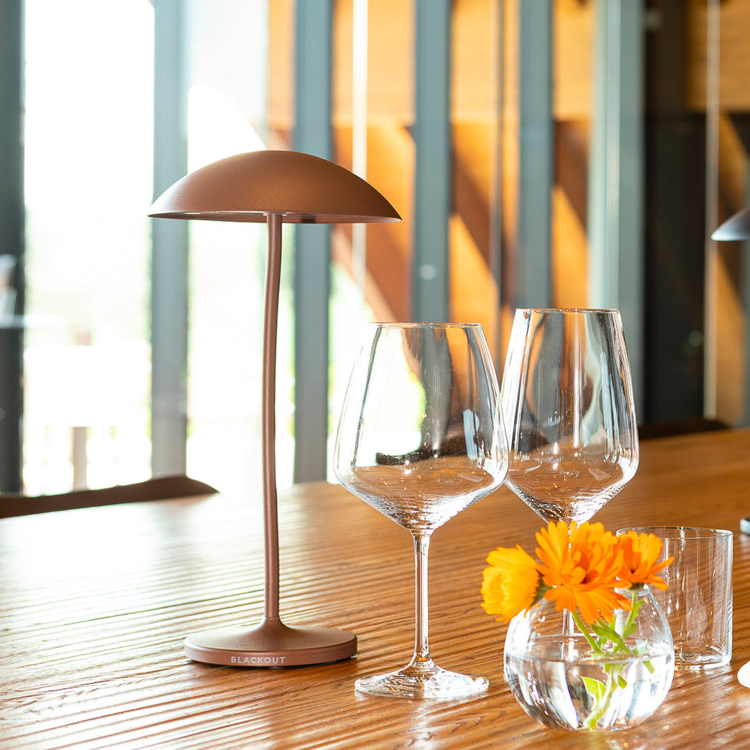 LAMPADA CORDLESS RICARICABILE STEM CORTEN