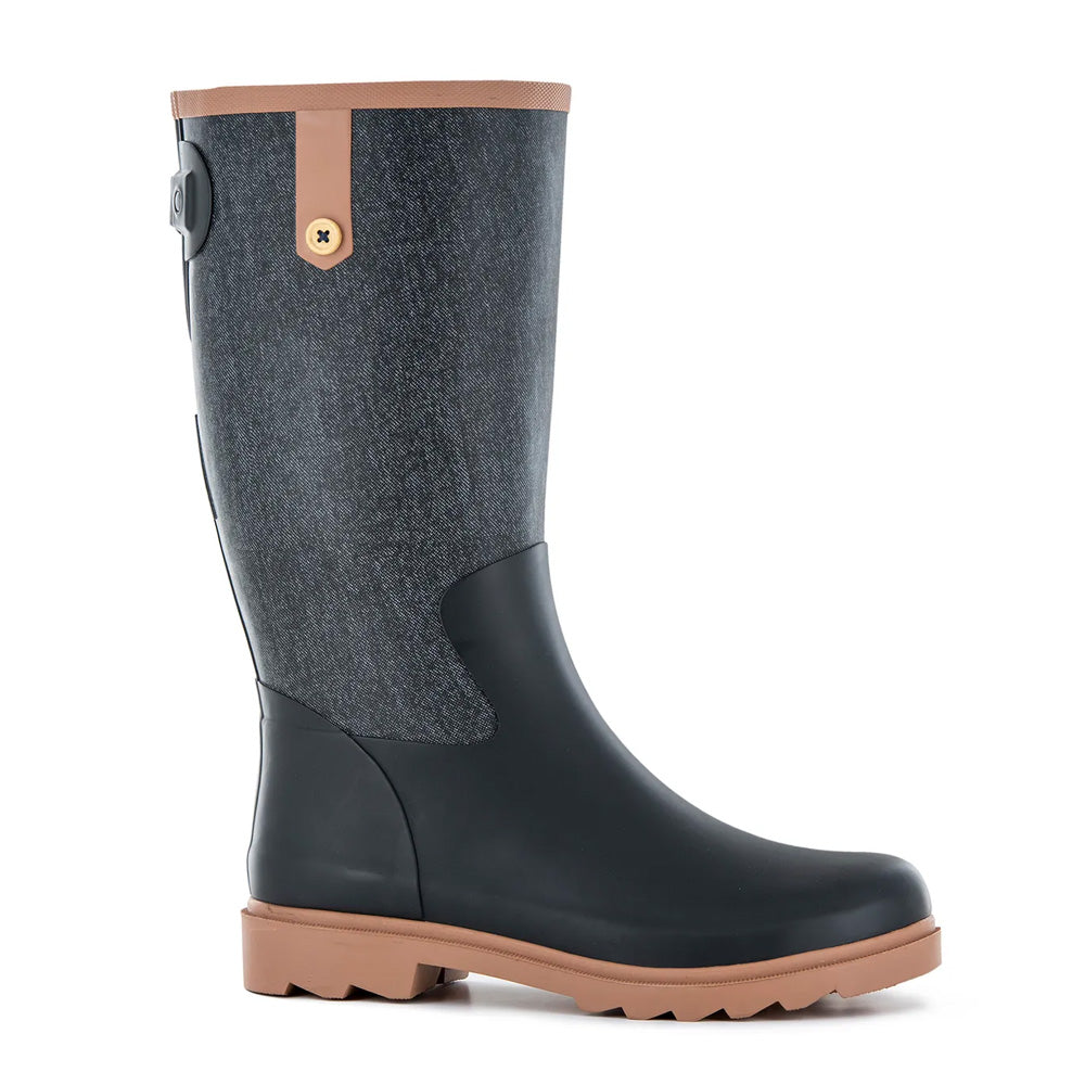 STIVALE DA GIARDINO TG.38 DONNA NERO JEANS PHOENIX