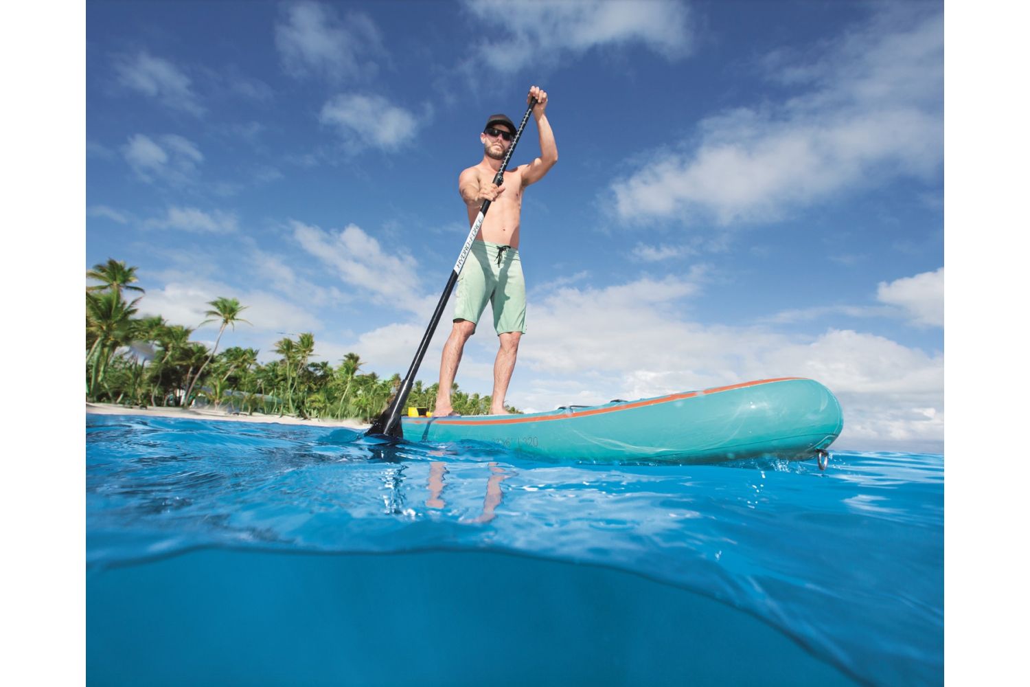 TAVOLA DA SUP GONFIABILE HUAKA'I TECH 305X84X15CM CON REMI IN ALLUMINIO
